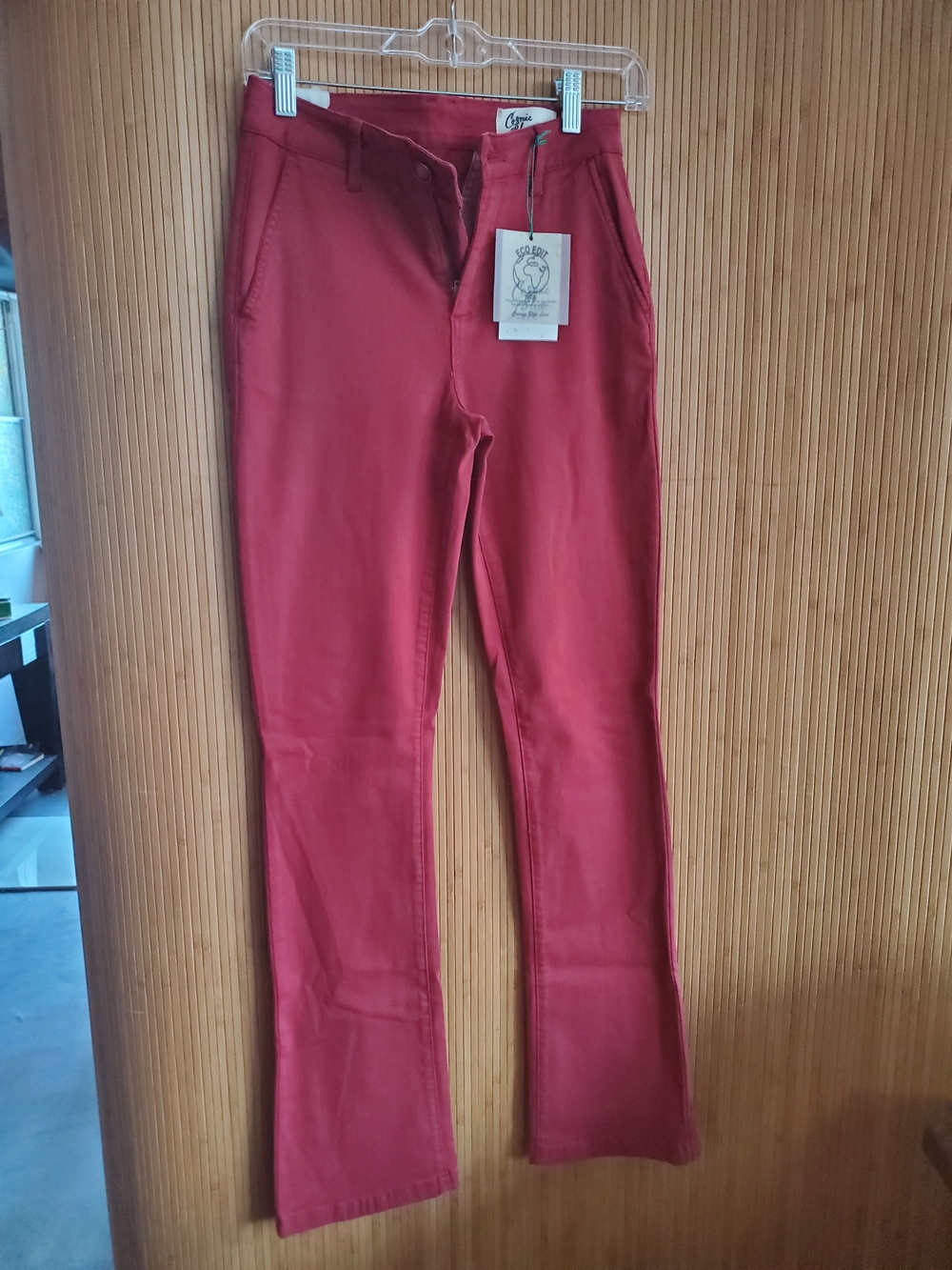Cosmic Blue LOVE Soft Crimson Denim